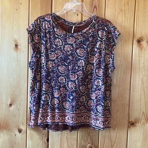 Free People Boho Cotton Top